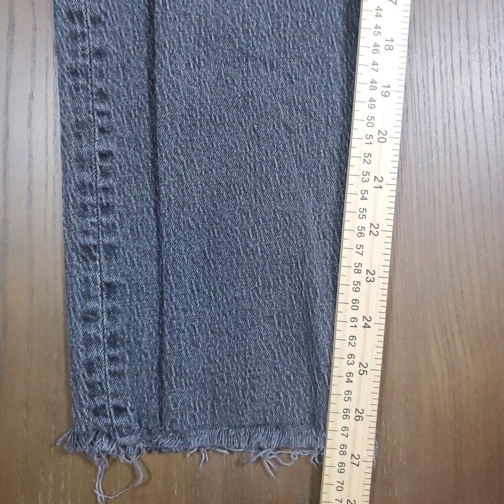 Madewell Black The Perfect Vintage Straight Jeans 27 Waist - Picture 3 of 8
